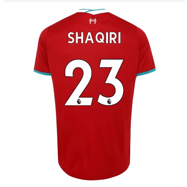 Camiseta Liverpool NO.23 Shaqiri Primera Equipación 2020-2021 Rojo